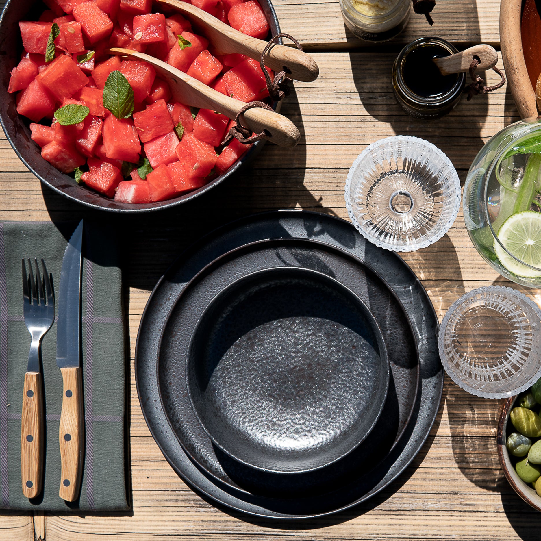 Gourmet Stone skål 2 stk.